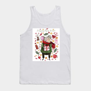 Happy New Year MOUSE Tank Top